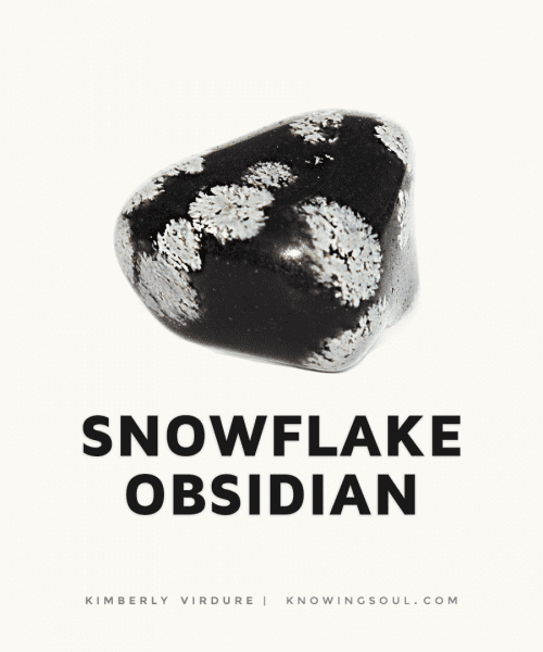Snowflake Obsidian