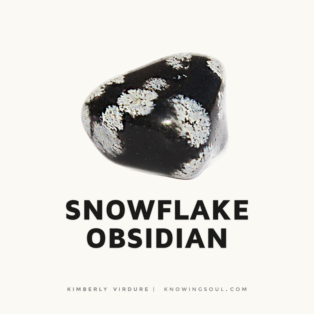 Snowflake Obsidian