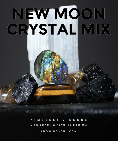 A New Moon Crystal Mix for Spiritual Renewal and Earthly Evolution
