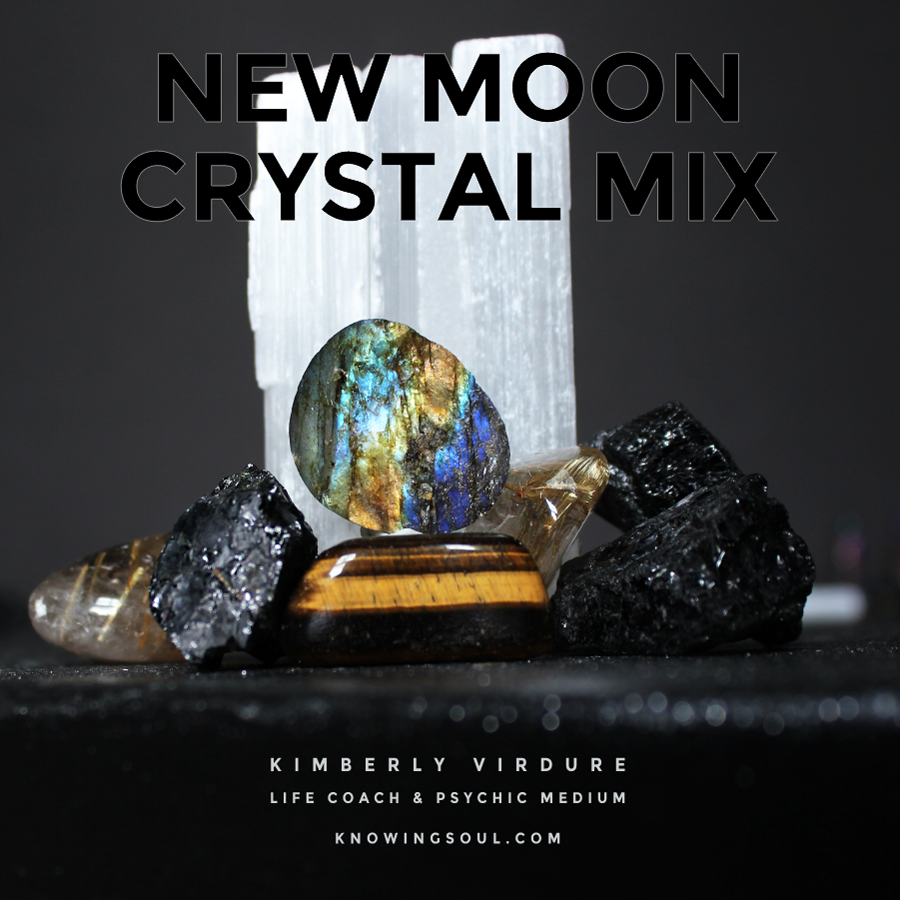 A New Moon Crystal Mix for Spiritual Renewal and Earthly Evolution