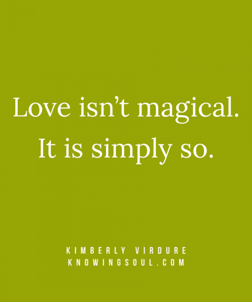 Love Isn't Magical