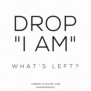 Drop I AM