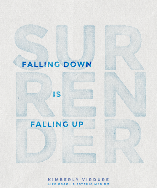 Falling Down is Falling Up